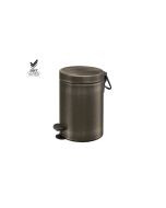 Χαρτοδοχείο 3lt Soft Closιng System Dark Bronze Mat Sanco Waste Bins 90689-DM25  