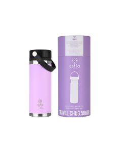 Θερμός Travel Chug Save the Aegean 500ml Lavender Purple Estia Home Art 01-17767