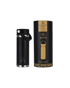 Θερμός Travel Chaug Save the Aegean 500ml Midnight Black Estia Home Art 01-17804