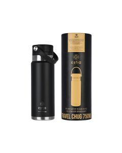 Θερμός Travel Chug Save the Aegean 750ml Midnight Black Estia Home Art  01-17903