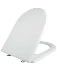 Κάλυμμα Λεκάνης WC D-Shape Μικρό, 41,3x34cm Οπές 16cm Μεταλλικά στηρίγματα με εκτόνωση,Polyester Dolomite Claudia 1230 