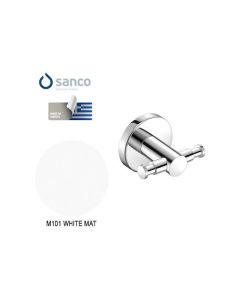 Άγκιστρο Διπλό Sanco Ergon White Matt 25918-M101