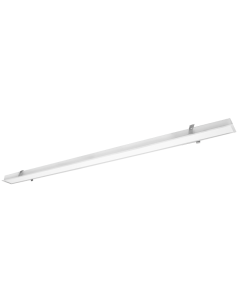 Γραμμικό Φωτιστικό Χωνευτό 180 εκ. With Trim 220-240V Dim 0-10V  Led 80w 7100lm 4000K Αλουμίνιο Λευκό Viokef Station Recessed 3911-0315-4-W-D