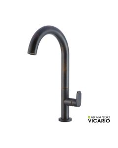 Μπαταρία Νιπτήρα Ψηλή με βαλβίδα Clic Clac Armando Vicario Slim Rusty Black 500041-424