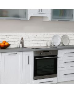 White Bricks μπορντούρα προστασίας τοίχων κουζίνας (67115) Ango 67115