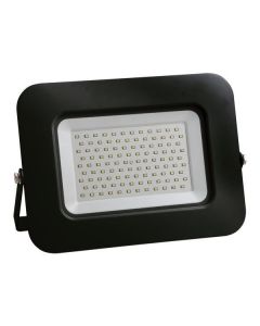 ΠΡΟΒΟΛΕΑΣ LED 100W SMD ΒΑΣΗ 360° ΜΑΥΡΟΣ IP65 6500K PLUS 147-69350