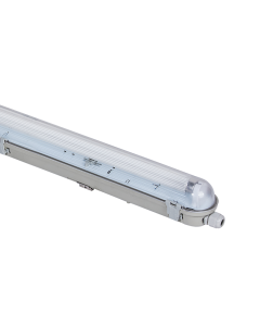 EMPTY IP65 LUMINAIRE FOR 1X600mm T8 G13 LAMP 2-SIDE ACA AC.L7118LED