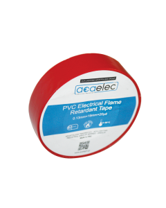 ΤΑΙΝΙΑ ΜΟΝΩΤΙΚΗ PVC ACAELEC ΚΟΚΚΙΝΗ 0.13mmx19mmx20yds ACA DY00000023