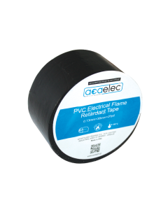 ΤΑΙΝΙΑ ΜΟΝΩΤΙΚΗ PVC ACAELEC ΜΑΥΡΗ 0.13mmx38mmx20yds ACA DY00000030