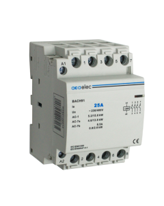 CONTACTOR 25A 4NO 230V 3M  ACA DY02130012