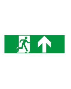 ARROW UP STICKER FOR EXIT/EMERGENCY LIGHTING ACA HAP1