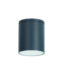 GU10  ROUND CEILING LUMINAIRE 230V AC DARK GREY IP65 GU10 MAX.35W ACA LG2301GU10G