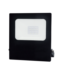 BLACK LED SMD FLOOD LUMINAIRE IP66 20W RGBW 230V ACA Q20RGBW