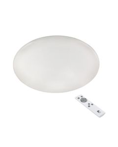 Eglo Giron Στρογγυλό Εξωτερικό LED Panel Ισχύος 40W με Ρυθμιζόμενο Λευκό Φως 57x57εκ. 97526