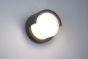 Puno Στεγανή Επιτοίχια Πλαφονιέρα Εξωτερικού Χώρου με Ενσωματωμένο LED σε Μαύρο Χρώμα R27036132 Trio Lighting R27036132