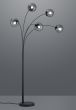 Φωτιστικό Δαπέδου Ανθρακί 30xH180cm 5xE14 Trio Lighting Balini 408500542