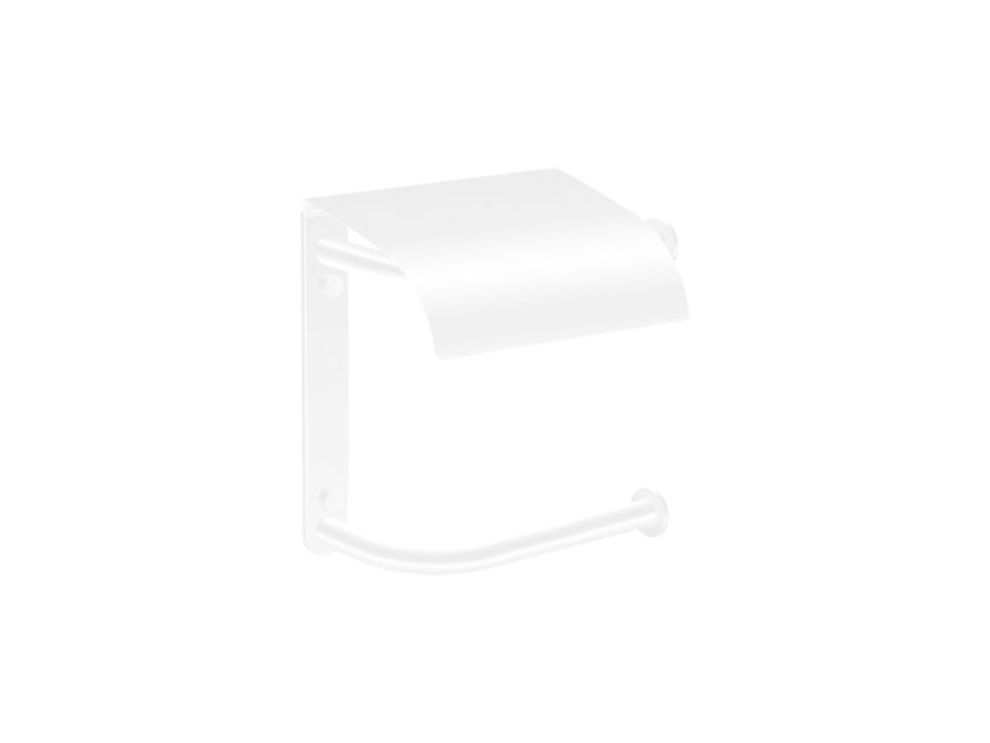 Χαρτοθήκη Διπλή με καπάκι White Mat Sanco Toilet Roll Holders Pro 0816-M101