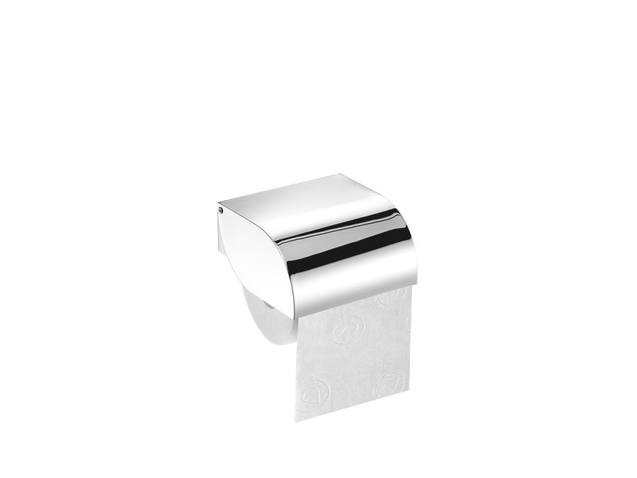 Χαρτοθήκη με καπάκι Χρωμέ Sanco Toilet Roll Holders Pro 0852-A03  