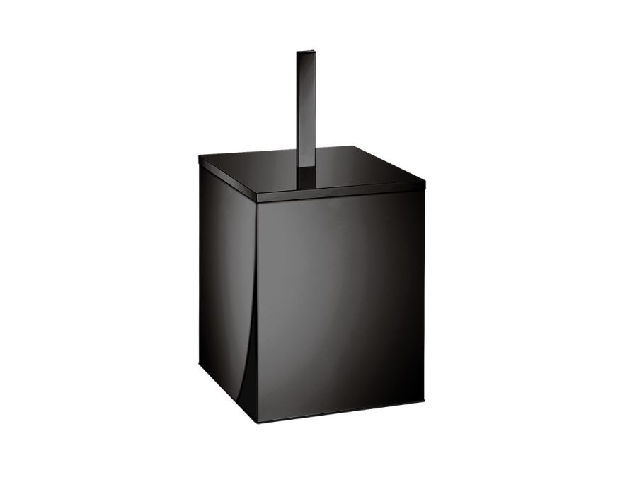 Χαρτοδοχείο 5lt Μ18xΠ18xY40 cm AISI 304 Black Matt  Sanco Waste Bins 90653-M116