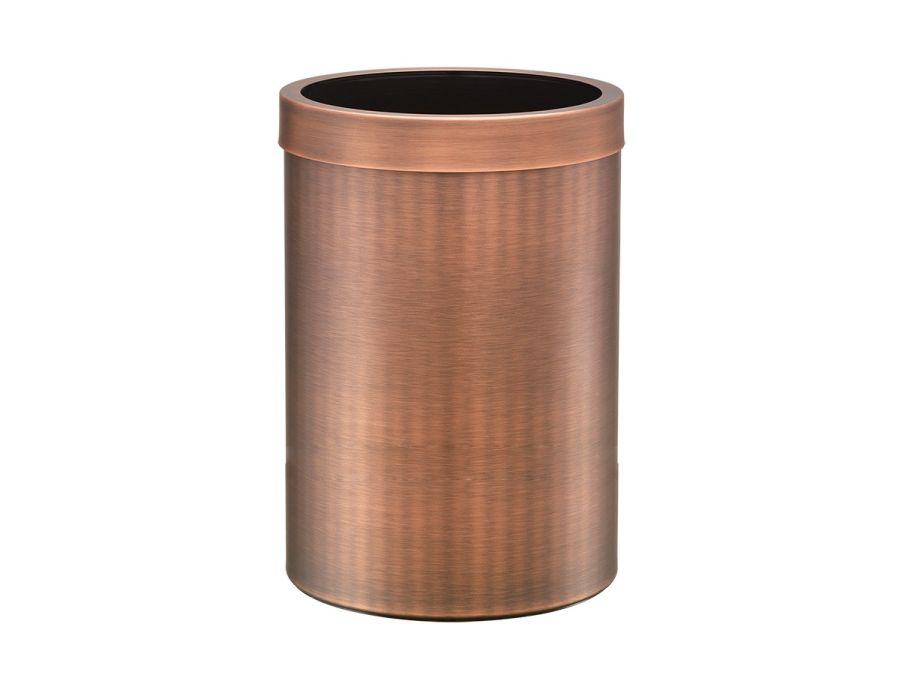 Χαρτοδοχείο Ανοιχτό 12lt Sanco Open Bins Brass Old Copper Mat 90664-M26