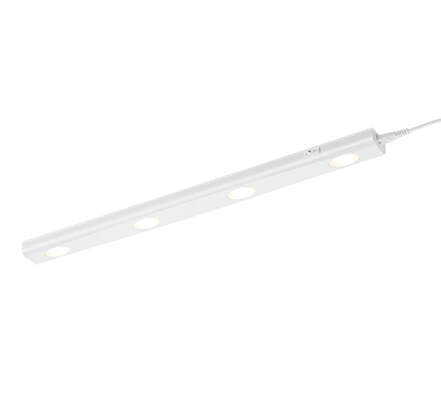 Φωτιστικό Πάγκου Κουζίνας Aragon LED 1W Θερμό Λευκό με Διακόπτη Μ55xΒ4xΥ2εκ. Trio Lighting 273170401