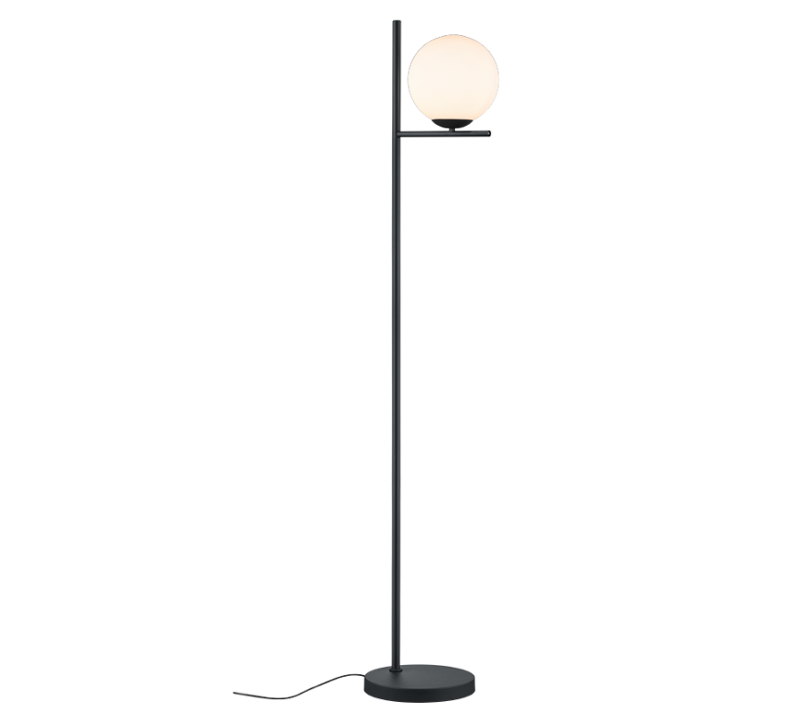 Φωτιστικό Δαπέδου Black Matt 25xH150cm 1xE14 Trio Lighting Pure 402000132