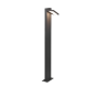 Horton Φωτιστικό Κολώνα LED Εξωτερικού Χώρου 8W με Θερμό Λευκό Φως IP54 Μαύρο Trio Lighting 426360142