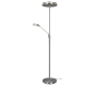 Φωτιστικό Δαπέδου Nickel Matt Υ181xΜ35.2εκ. Led 35w 2700+3200+4000K 4100lm Trio Lighting Franklin 426510207