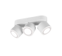 Taurus Τριπλό Σποτ με Ενσωματωμένο LED και Θερμό Φως σε Λευκό Χρώμα Trio Lighting 652910331