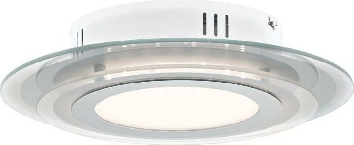  Πλαφόν Οροφής Ø30εκ. Led 14w 3000K Γυαλί / Χρώμιο Viokef Chronos 4149300