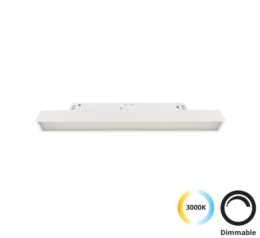 Linear Λευκό L:300 Magnetic (dimmable) Viokef 4244303
