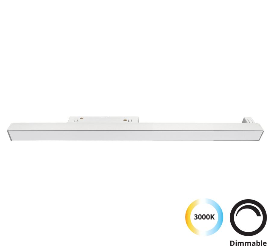 Linear Λευκό L:900 Magnetic (dimmable) Viokef 4244305