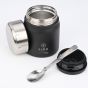 Θερμός Lunch Pot 0,5lt Blossom Midnight Black Estia Home Art Save the Aegean 01-21658