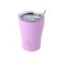 Θερμός Coffee Mug Save the Aegean 350ml Ø7xY13cm Lavender Purpple Estia Home Art  01-12090