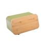 Ψωμιέρα Μεταλλική Λαδί 34,5x19x17cm Estia Home Art Bamboo Essentials 01-14186