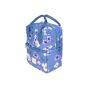 Τσάντα Φαγητού Ισοθερμική 20x14xH27cm 7lt Estia Home Art Save the Aegean Garden Blue 01-22624