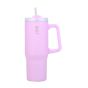 Θερμός Straw Tumbler XL 900ml Blossom Lavender Purple Estia Home Art Save the Aegean 01-28640