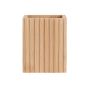 Ποτηροθήκη για Οδοντόβουρτσες Τετράγωνο 8,3x6,5x10,3cm Estia Home Art Bamboo Essentials 02-13097