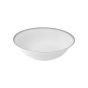 Σαλατιέρα Πορσελάνης Λευκή 23cm Estia Home Art Pearl White 07-15404