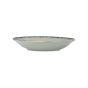 Πιάτο Βαθύ Πορσελάνινο 23cm Estia Home Art Pearl Grey 07-16388