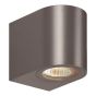 Απλίκα Επίτοιχη IP54  L8xW7xH9,5cm 1xGU10 220-240V 50/60Hz Dark Grey Plastic+ABS Eurolamp 145-82063