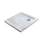 Ντουζιέρα Πορσελάνης  Τετράγωνη 80x80xΥ5,5 cm Orabella Slim Shower Tray 40105   