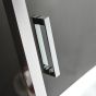 Πόρτα Ντουσιέρας M180xY185cm 2 Σταθερά + 2 Συρόμενα 6χιλ.Κρύσταλλο Clean Glass Axis Bath Slider SL2X180C-100