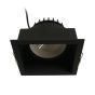 Μαύρη Βαθιά Adjustable Τετράγωνη Βάση -Απαιτείται LED Module Viokef 4220001