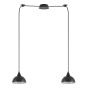 SE21-BL-B10-BL2-MS3 ADEPT PENDANT Black Metal Shade + HOMELIGHTING 77-9052