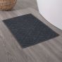 Πατάκι Μπάνιου Βαμβακερό 60x90cm Sealskin Aztec Dark Grey 800095