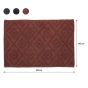 Πατάκι Μπάνιου Βαμβακερό 60x90cm Sealskin Aztec Dark Pink 800097