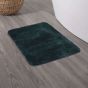 Πατάκι Μπάνιου 60x90cm Polyester Sealskin Angora Dark Green 800119