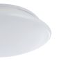 Πλαφονιέρα Οροφής Λευκή 60xH6,2cm LED RGBW 2700-6500K 1350lm Εφαρμογή-Τηλεχειριστήριο Eglo Sileras 900129