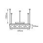 4XAR111/12V/50W ΓΚΡΙ MET ΚΡΕΜΑ ACA AC.045XF04GR